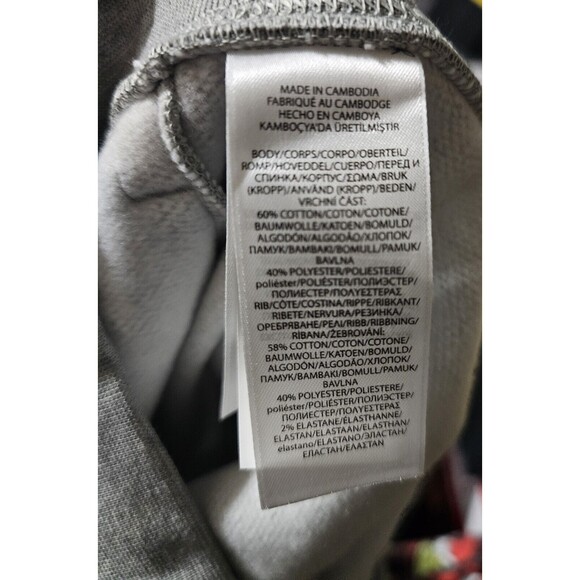 New  $148 POLO RALPH LAUREN FLEECE JOGGERS PANTS LOGO GREY Men's Size LARGE - Picture 3 of 10